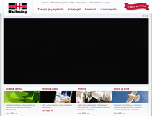 Tablet Screenshot of hollming.fi